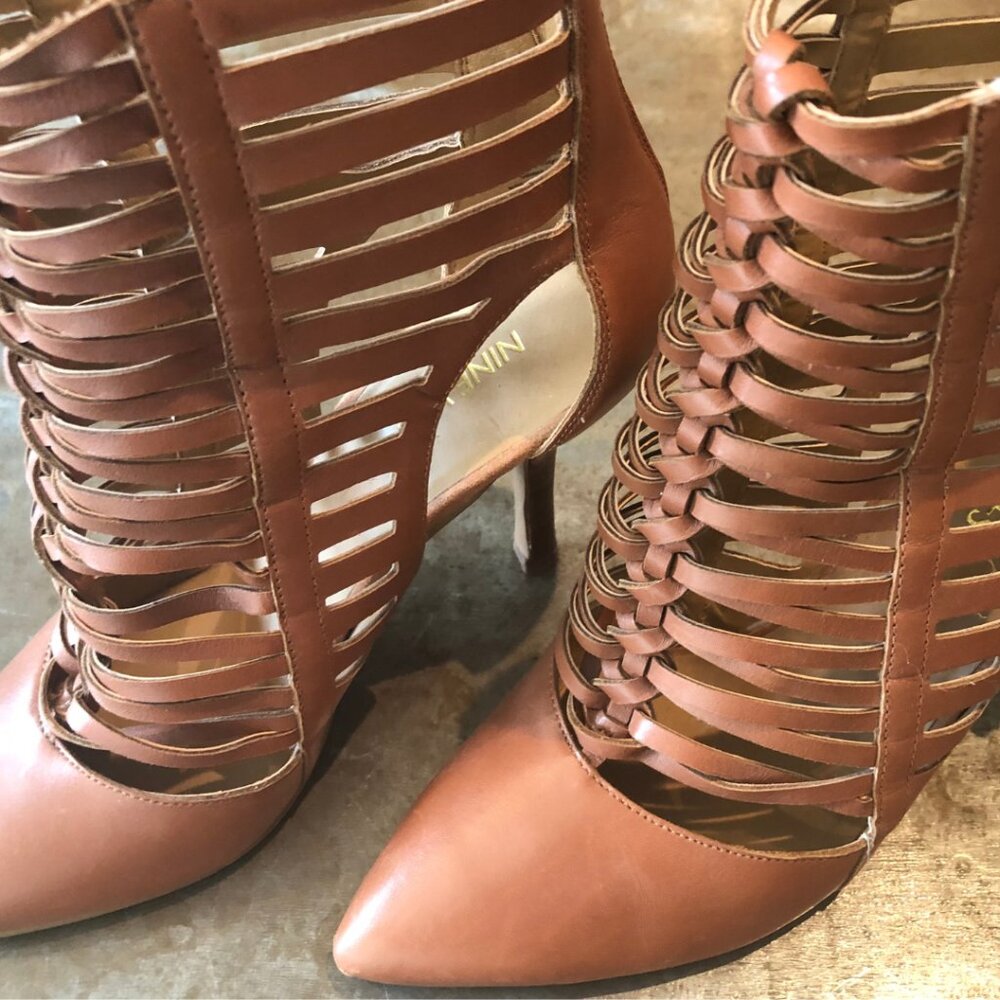 Nine West Gladiator Heels Size 6.5